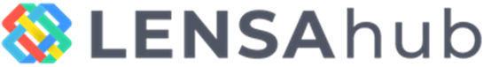 LENSAhubロゴタイトル