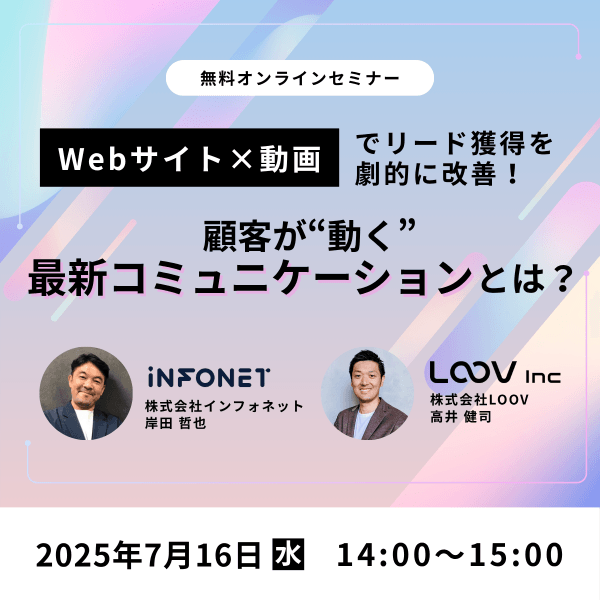 「Webサイト×動画」でリード獲得を劇的に改善！顧客が