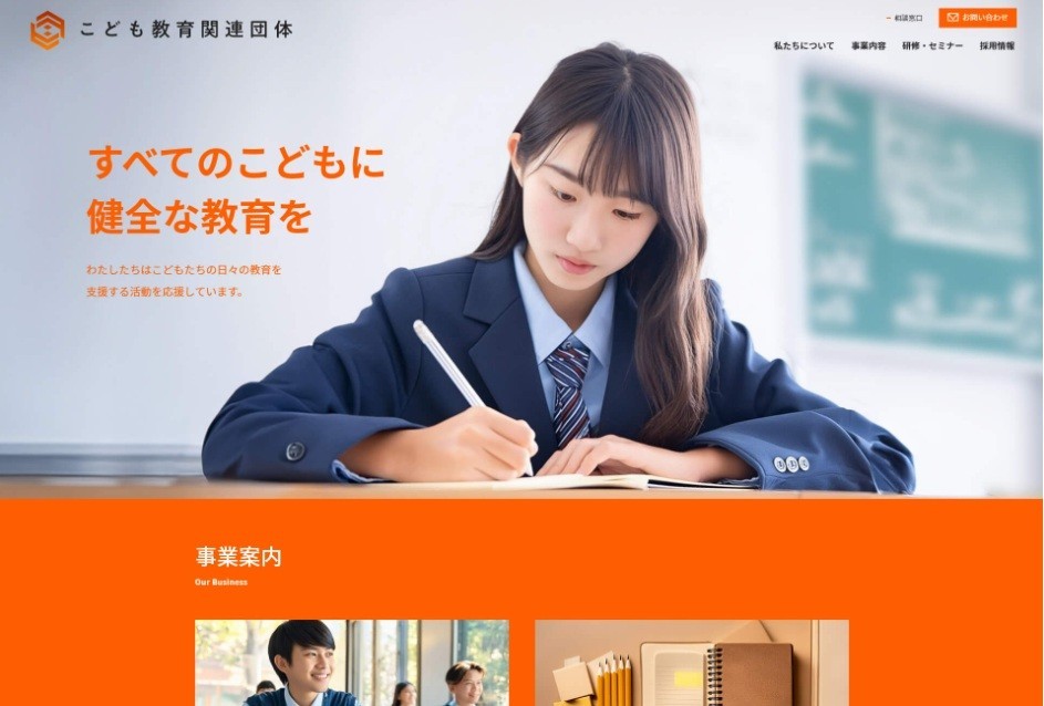 教育関連団体の公共サイト